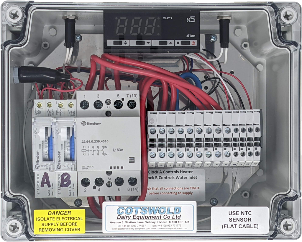 Water heater Control Box Complete Digital thermostat dawsstores