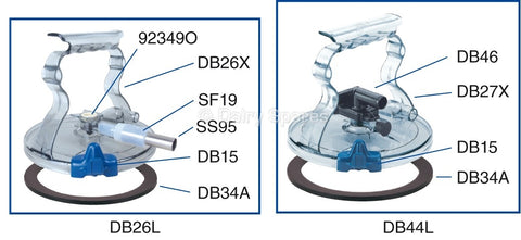 Clear Milk/Dump Bucket Lids