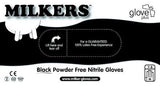 Milkers milking gloves