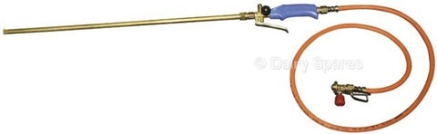 Udder Hair Remover c/w Gas Cartridge, Straight Lance
