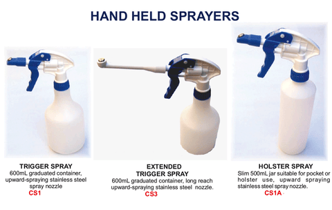 Cotswold handheld sprayers