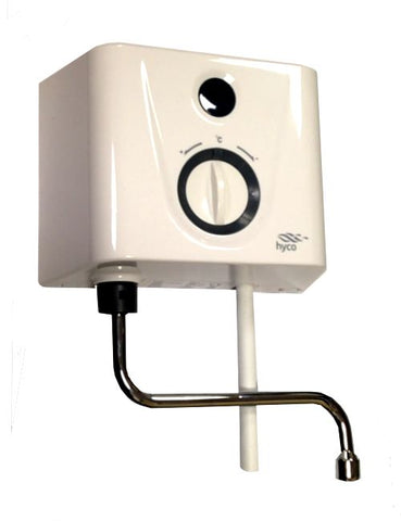 Auto sensing water heater with auto shutof