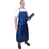 Drytex lined apron in BLUE